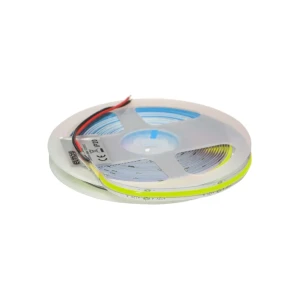 Bandă led cob elmos a320g1 12 w/m 12 v 5 m verde dc ip20