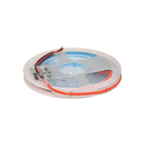 Bandă led cob elmos a320r1 12 w/m 12 v 5 m roşu dc ip20