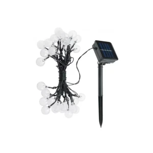 Luminițe de sărbători cu panou solar 6.5 m 2 v dc ip44 led elmos