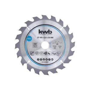 Диск для резки по дереву 160 * 20 mm kwb