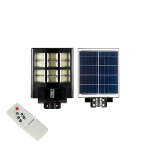 Светодиодный уличный светильник с солнечной панелью grand/xl-600 600 вт led 6400 k 2668 лм ip65 horoz