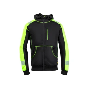 Hanorac rival softshell l negru/galben seven kings