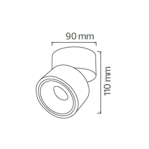 Felinar led layla-15 15 w cob 4200 k ip20 220 - 240 v horoz