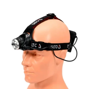 Lanternă frontală yato xm-l2 cree 10 w 450 lm 4 x aa