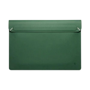Husă pentru laptop spigen valentinus 15-16", piele artificială, jeju green Thumbnail 4