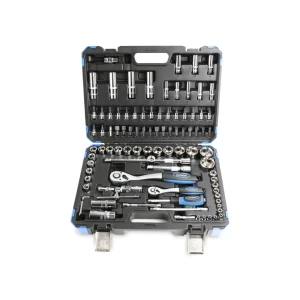 Set de chei tubulare cu clichet 1/4" - 1/2" 4 - 32 mm 94 buc. hyundai