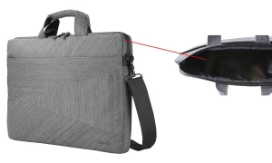 Geantă pentru laptop asus artemis, 15", poliester, gri Thumbnail 2