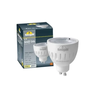 Светодиодная лампа 6 вт gu10 2700 - 4000 k 220 - 240 в fumagalli