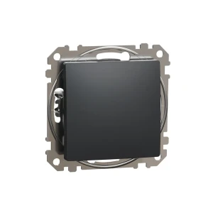 Переключатель перекрёстный sedna new 10 a 220 - 240 в антрацит schneider-electric