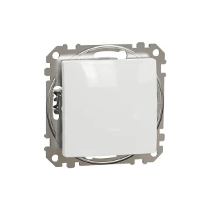 Выключатель с возвратом sedna new 10 a 250 в белый schneider-electric