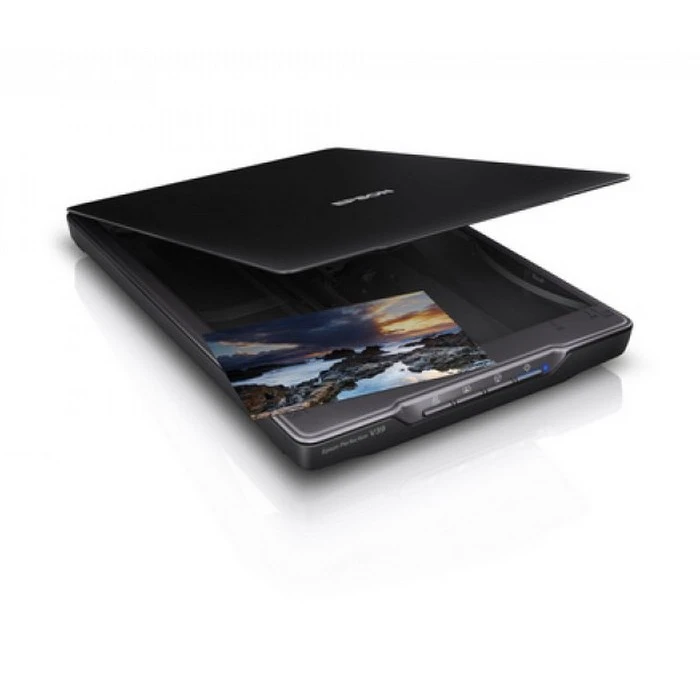 Планшетный сканер epson perfection v39ii, a4, чёрный 7