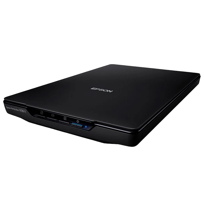 Планшетный сканер epson perfection v39ii, a4, чёрный 12