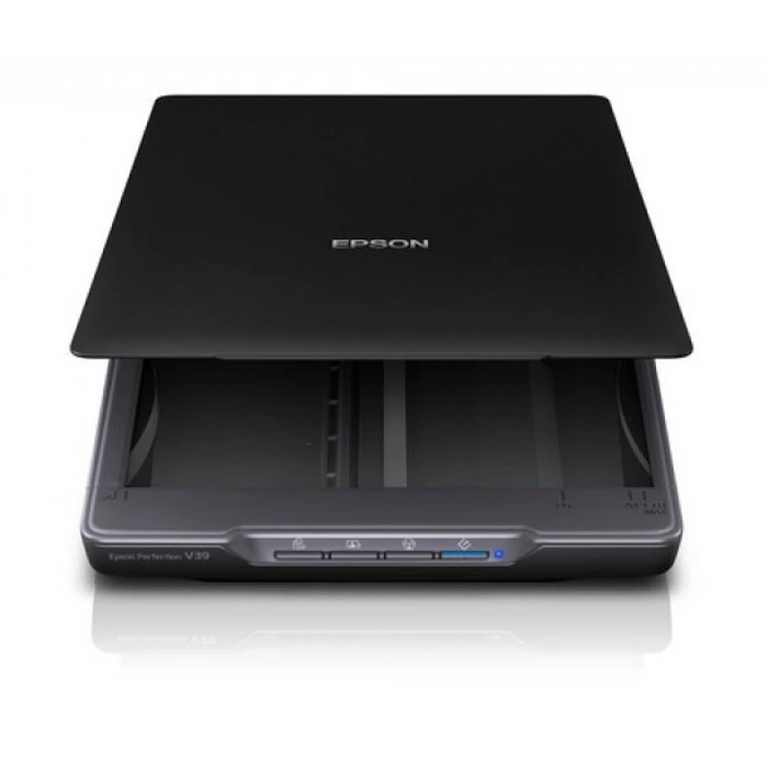 Планшетный сканер epson perfection v39ii, a4, чёрный 3