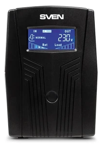 Sursă de alimentare neîntreruptibilă sven pro  50 lcd, linear-interactiv, 650va, turn Thumbnail 3