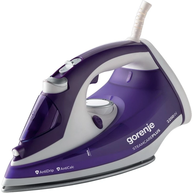Fier de călcat gorenje sih2200bbc, 2200w, violet 6