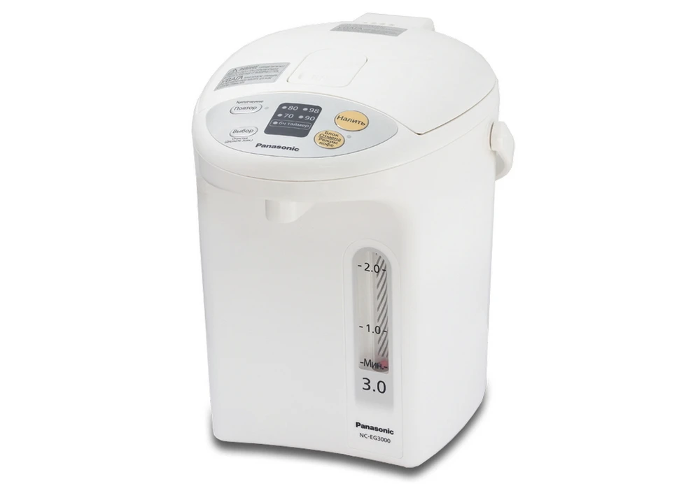 Термопот panasonic nc-eg3000wts, белый 2