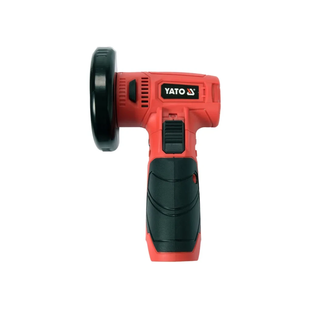 Set polizor unghiular + 3 discuri 76 mm 12 v 19500 rot/min yato 2