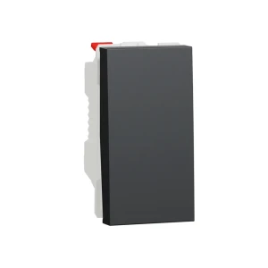 Întrerupător cu revenire nu310654 unica studio 10 a 250 v antracit schneider-electric