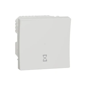 Выключатель с таймером nu353518 unica studio 10 a 230 - 240 в белый schneider-electric