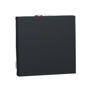 Выключатель одноклавишный unica studio 10 a 250 в антрацит schneider-electric Thumbnail 1