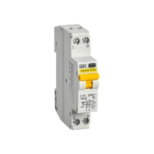 Întreruptor diferențial avdt32ml c 10 ma 16 a 1p+n 220 - 240 v iek