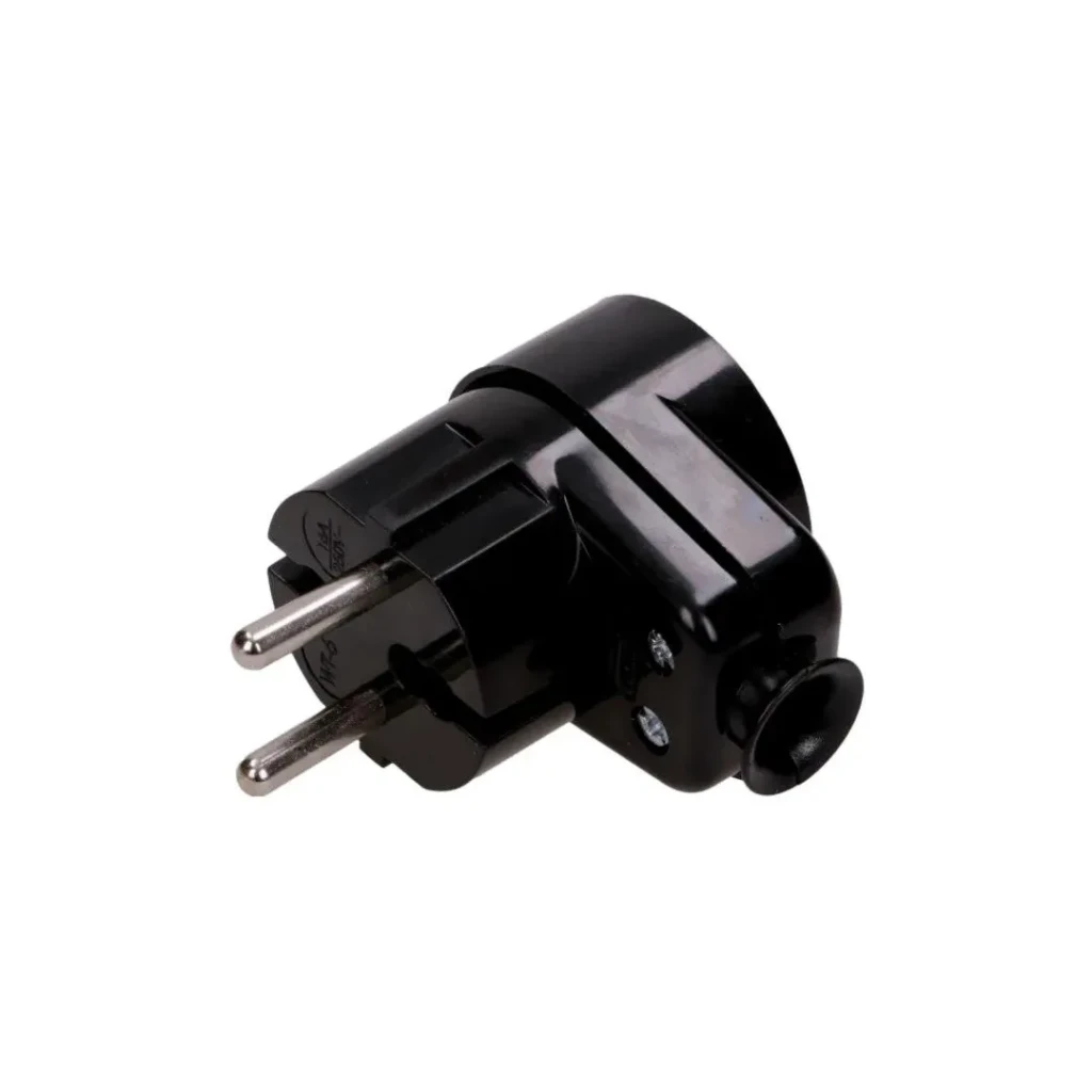 Мобильная вилка с розеткой wt16ugk2czarny 16 a 250 v ac ip20 orno 2