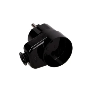 Мобильная вилка с розеткой wt16ugk2czarny 16 a 250 v ac ip20 orno
