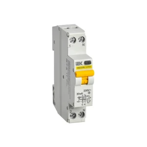 Întreruptor automat diferențial avdt32ml c 30 ma 25 a 1p+n 220 - 240 v iek