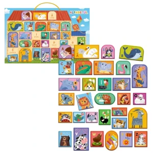 Магнитная игровая доска "алфавит", (рум)