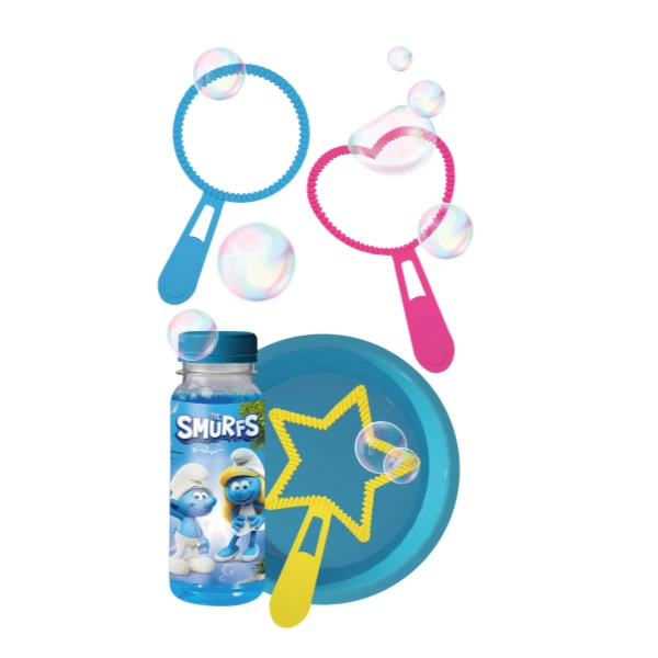 Set mini pentru baloane de săpun "smurfii", 150 ml 5