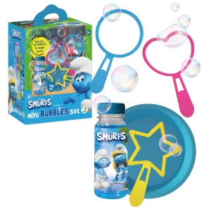 Set mini pentru baloane de săpun &quot;Smurfii&quot;, 150 ml