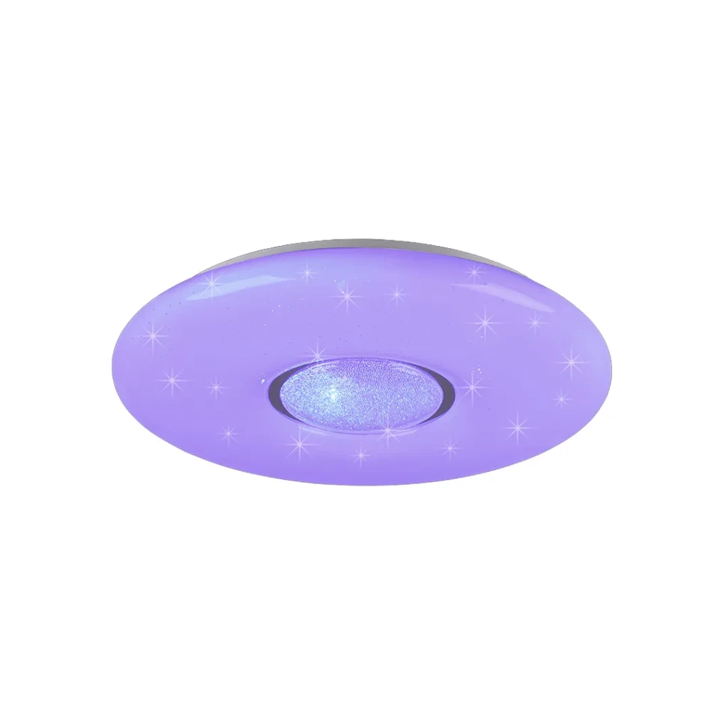Потолочный светодиодный rgb-светильник с пультом lia wiz 20 вт smd 3000 - 6000 k 220 - 240 в ip20 trio 4
