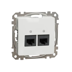 Розетка компьютерная sedna new белый schneider-electric