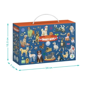 Puzzle "zilele cățeilor", seria doggy days, 100 elem. Thumbnail 5