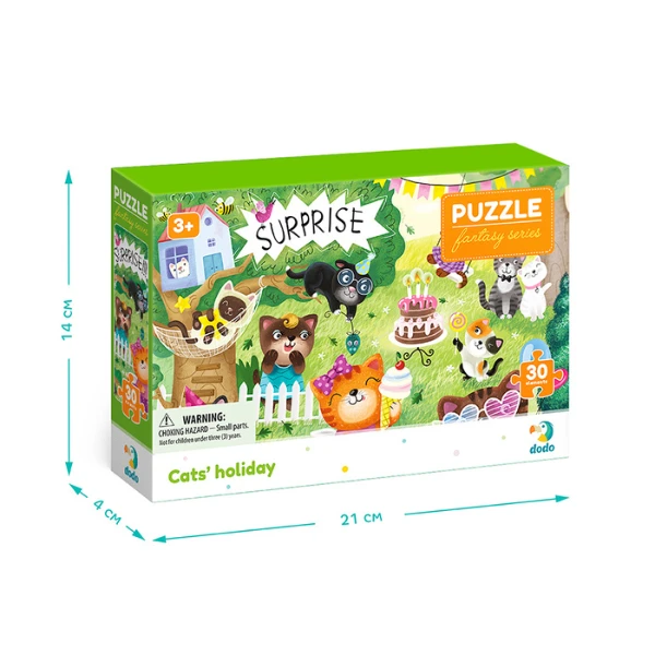 Puzzle "petrecerea pisicuțelor", seria fantasy, 30 elem. 5