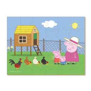 Puzzle "peppa și puișorii", seria purcelușa peppa, 30 elem. Thumbnail 2