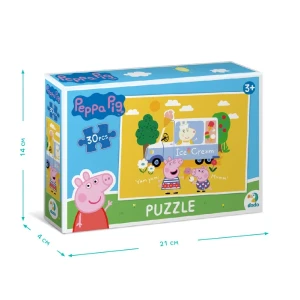 Puzzle "înghețata preferată a lui peppa", seria purcelușa peppa, 30 elem. Thumbnail 5