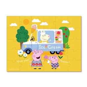 Puzzle "înghețata preferată a lui peppa", seria purcelușa peppa, 30 elem. Thumbnail 2