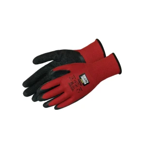 Mănuși acoperite cu latex proflex 11 negru/roșu safety jogger