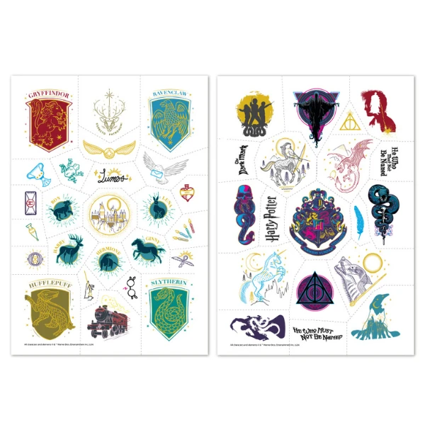 Set de tatuaje temporare pentru copii "harry potter: simboluri" 2