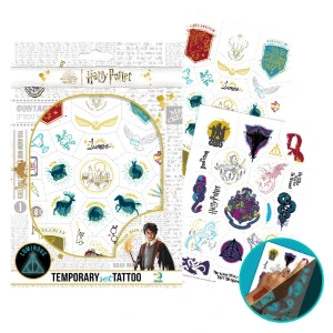 Набор детских временных татуировок "harry potter: символы"