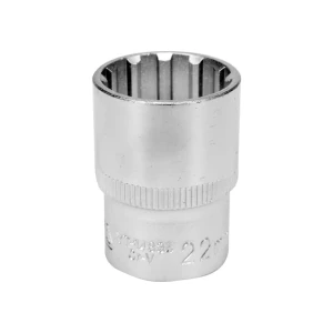 Головка торцевая двенадцатигранник 22 мм 1/2" 38 мм yato