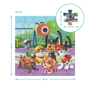 Пазл 3-в-1 "игровая площадка", 25, 36, 54 элем., серия щенячий патруль Thumbnail 6