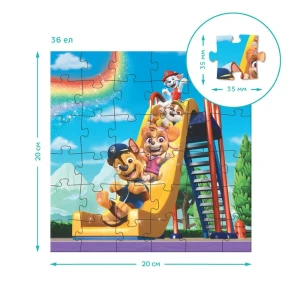 Пазл 3-в-1 "игровая площадка", 25, 36, 54 элем., серия щенячий патруль Thumbnail 5