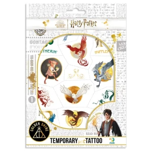 Set de tatuaje temporare pentru copii "harry potter" Thumbnail 3