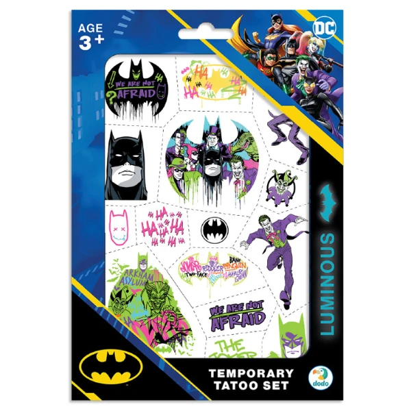 Set de tatuaje temporare pentru copii "batman: echipă" 3