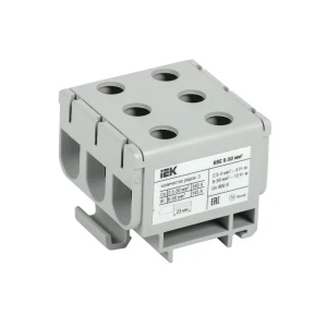 Clemă de conexiune iek kbc 6-50 6 - 50 mm² 145 a 800 v