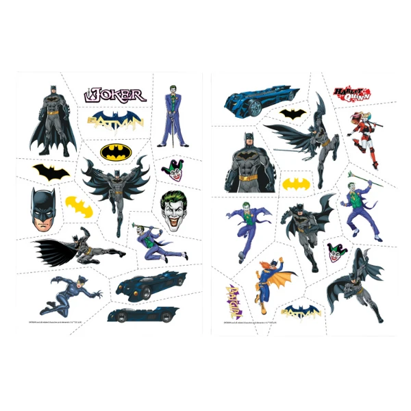 Set de tatuaje temporare pentru copii "batman: eroii din gotham city" 2