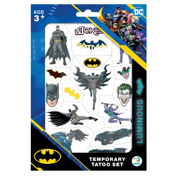 Set de tatuaje temporare pentru copii "batman: eroii din gotham city" 3