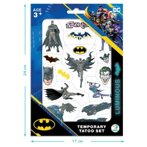 Set de tatuaje temporare pentru copii "batman: eroii din gotham city" Thumbnail 5